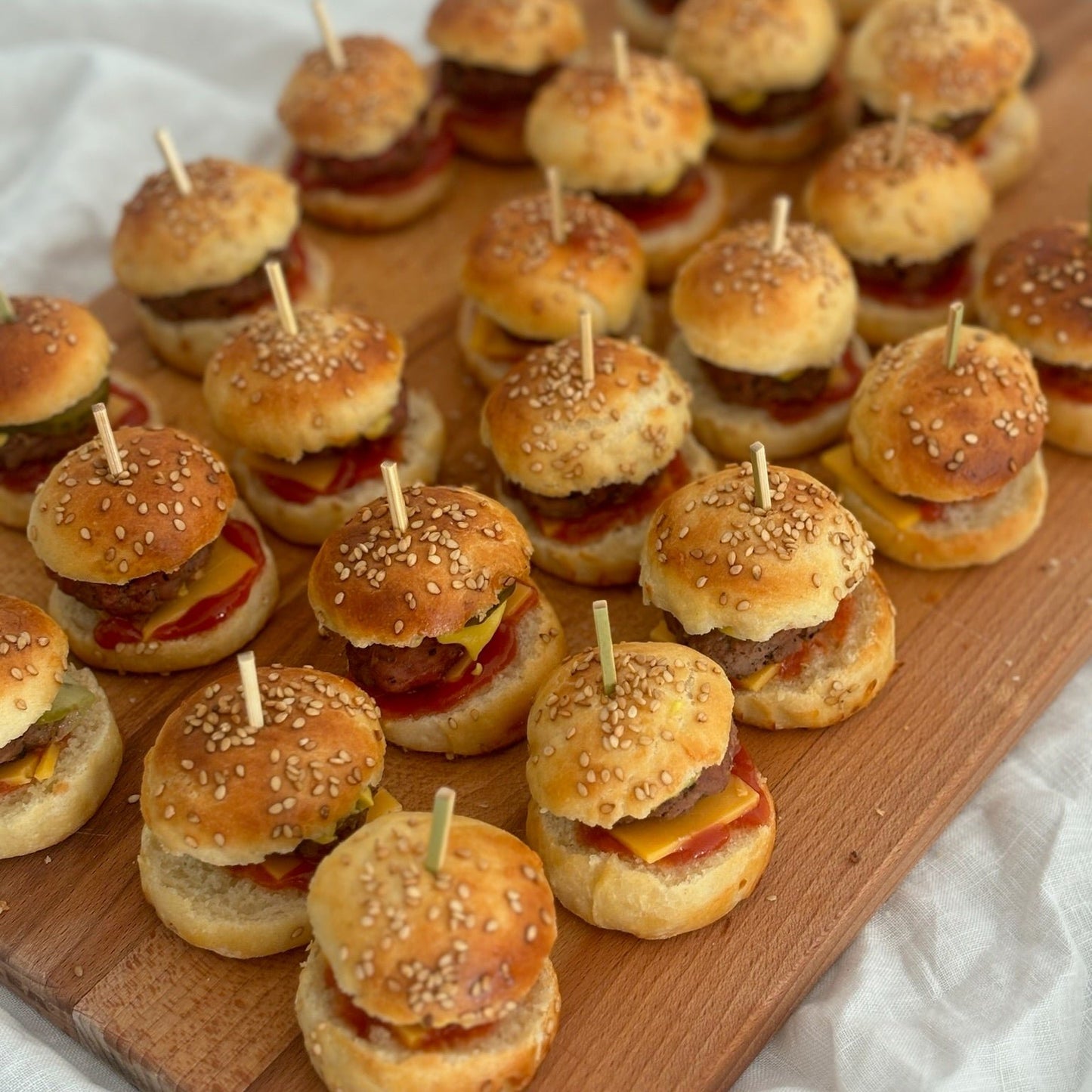 Les minis burgers